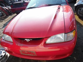 1998 FORD MUSTANG BASE RED CPE 3.8L AT F19056